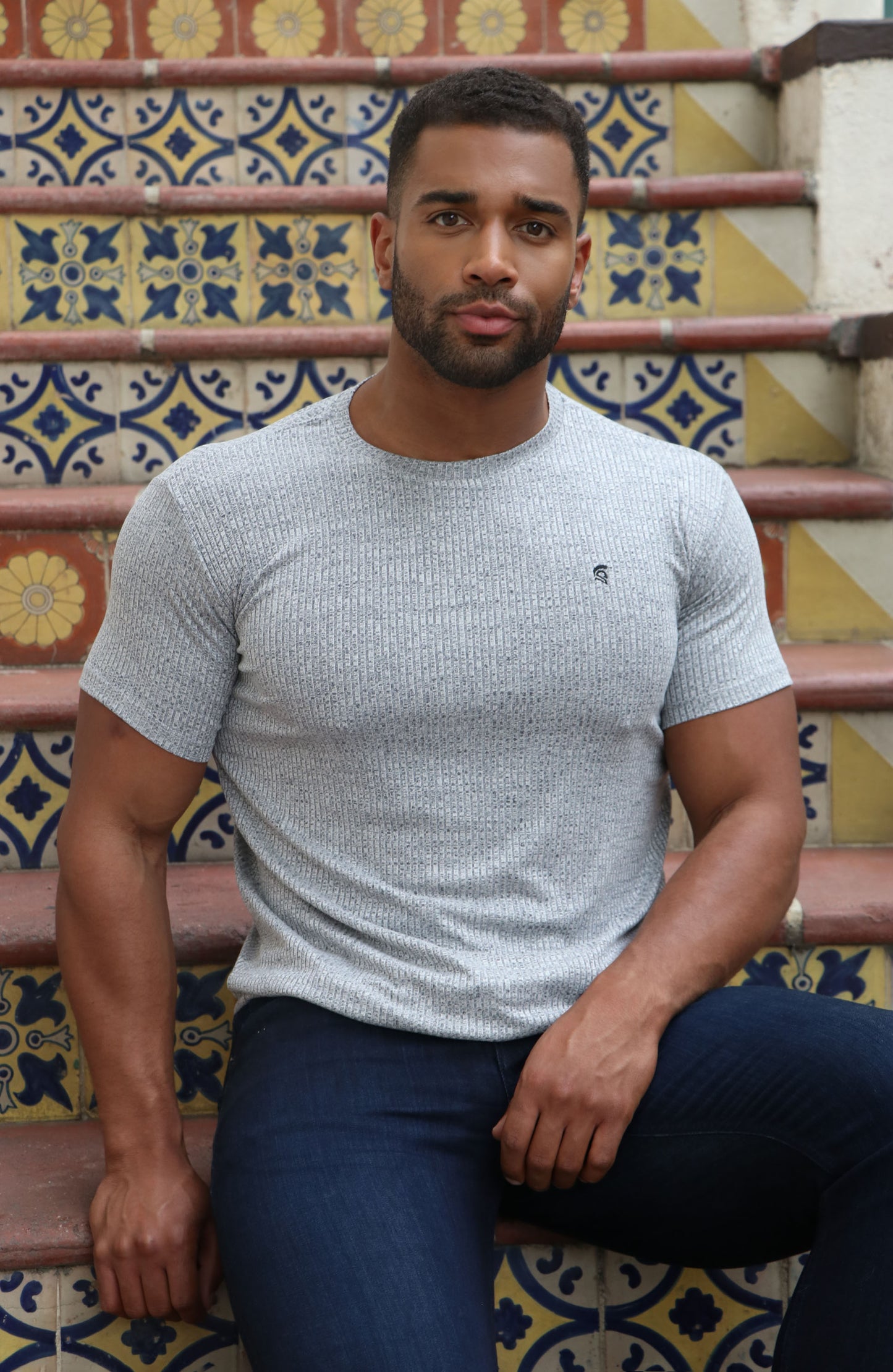 The Argo Short-Sleeve Ribbed Shirt