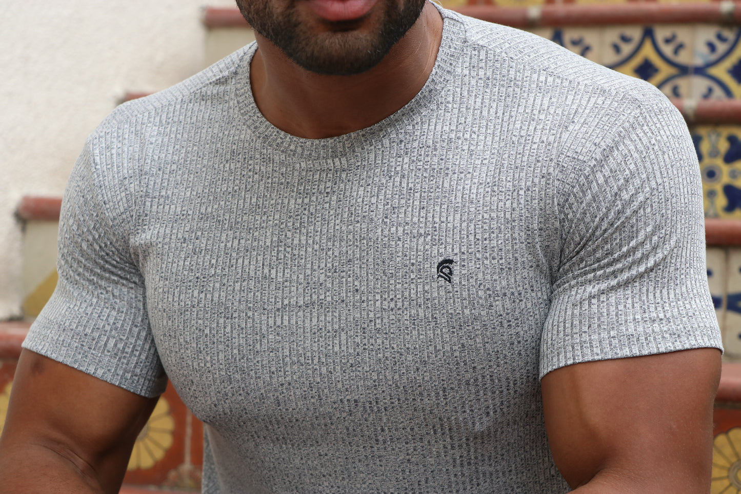 The Argo Short-Sleeve Ribbed Shirt